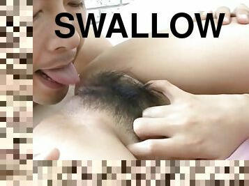 Cock sucking Yuuno Hoshi wants to swallow