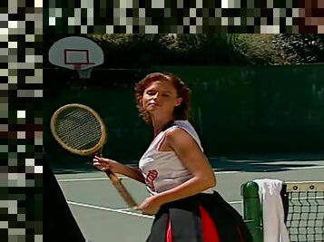 If you have never fucked a girl on a tennis court this scene