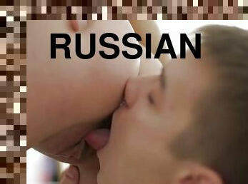 Her Russian teen pussy tastes so good