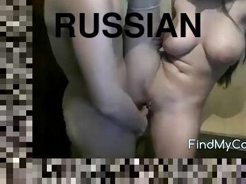 Russian Mega big-boobs on webcam