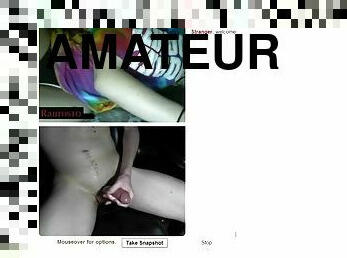 Amateur hot couple mutual masturbation on omegle