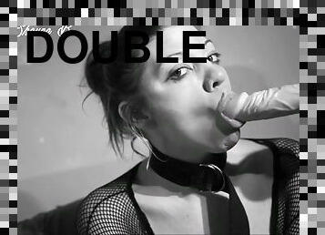 Bbw double blowjob