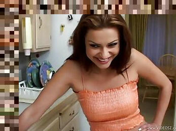 Nikita Denise in reality POV porn film modeling solo