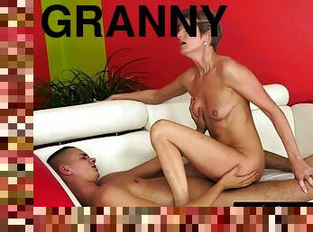 Stepgranny Wants A Big Dick In Her Classic Pussy ASAP - Milf