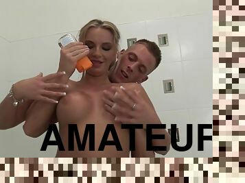Hot Amateur Shower Sex More Fun With My Hot And Sexy Milf - Big dick 4 wet pussy