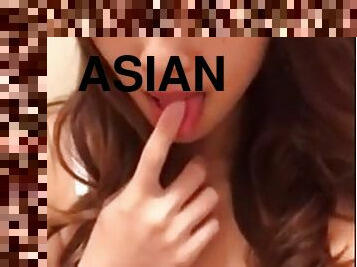 asiatique, mamelons, milf, japonais