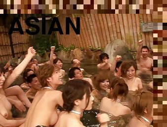 An extensive research landed me to this Asian village and I joined the orgy