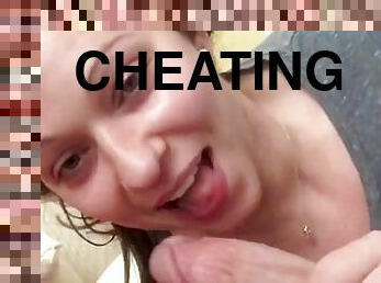 More Of This Bitch Cheating And Suck Some More Random Penis