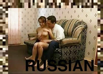 Russian teen and her older BF
