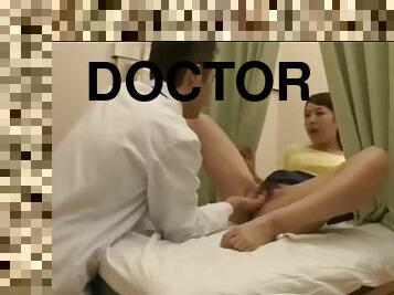 médecin, hardcore, japonais, branlette, massage, bout-a-bout, examen-gyno