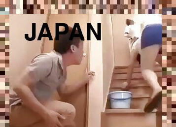 Japanese stepmom was continuously sexually harassed by her stepson