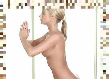 Blonde Sara Underwood Practicing Some Playboy Yoga Totally Naked