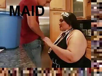 Ssbbw redbone maid fucked