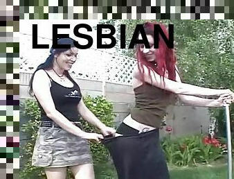 Anastasia Pierce and Arachnia in hot lesbian video