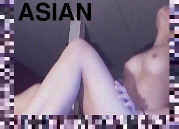 Asian webcam teen stripping