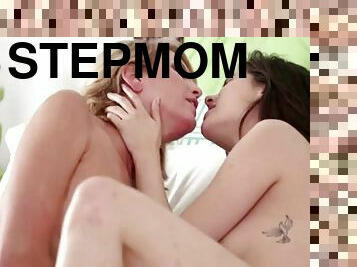 Rebel stepmom seduces stepdaughter