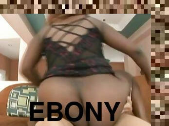 Beautiful Ebony BBW Sierra Lust Has Interracial Sex