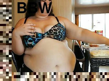Big and full sexy bbw belly