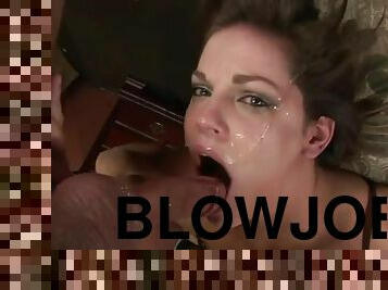 Deepthroat fucking pornstar Bobbi Starr