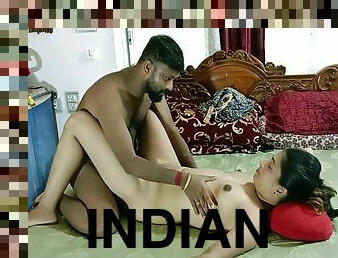 Indian Boss Get Christmas Day Gift! Hot Wife Sharing Sex