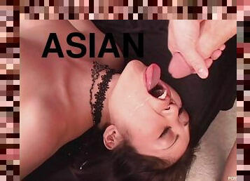 Asian joins a dirty couple for a hardcore threeway