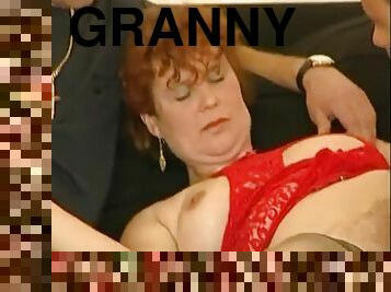 Slut granny has two dicks for her please