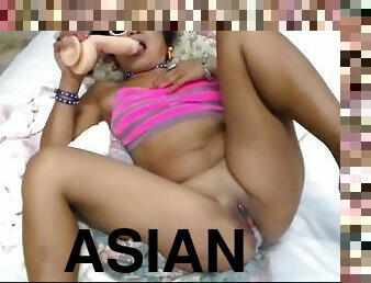 Fuckiesuckiesue asian slut double stuffed