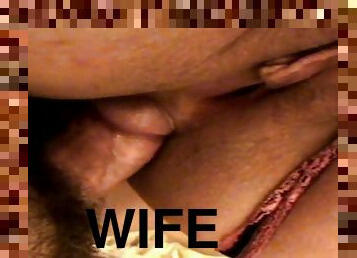 Wife series 2 - close up anal fucking with cum deep