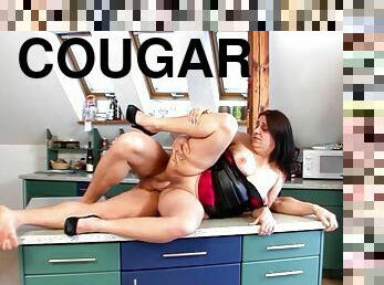 Voluptuous cougar hardcore adult video