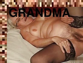 Without a young stud, Grandma Ibolya has a very big bed