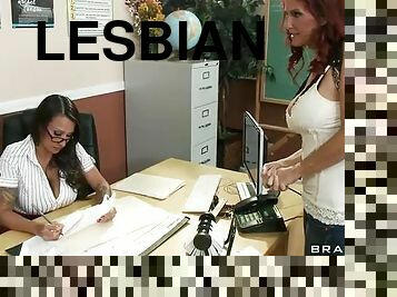 Red Head Rhyse Richards Fucking The Lesbian Teacher Rosie De Luna