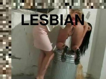 Lesbian Babes Masturbate Wit A Prickly Pink Sex Toy