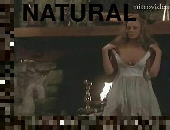 Naturally Busty Retro Blonde Jennifer Cooke Strips In a Hot Scene