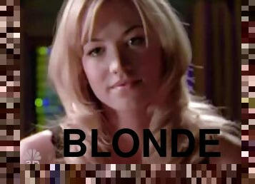 Stunning Blonde Celeb Yvonne Strahovski Wearing Super Hot Lingerie