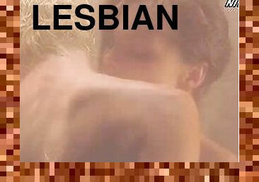 Super Hot Lesbian Sex Scene Featuring Dina Meyer and a Blonde Babe