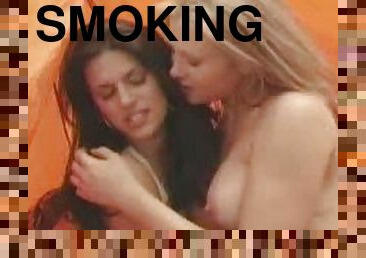 Smoking Hot Babes April Hanna and Nikki Loren Eating Their Pussies