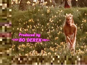 World's Hottest Vintage Celeb Bo Derek Strips Outdoors