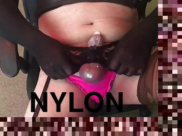 lencería, nylon