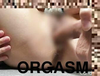 ?close up?big dildo  masturbation. wet pussy orgasm!