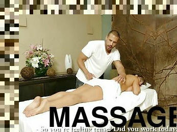 Esperanza Gomez And Karlo Karerra In A Naughty Oiled Fuck Massage