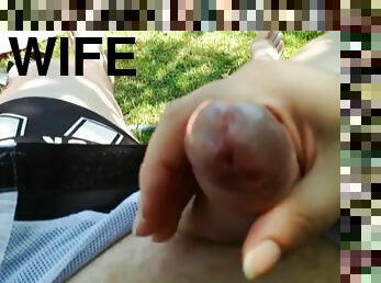 My wife handjobs