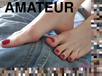 amateur, fellation, ados, rousse, point-de-vue, réalité, petits-seins