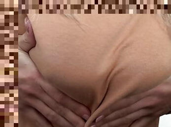 Whore pantyhose masturbation real teen orgasm