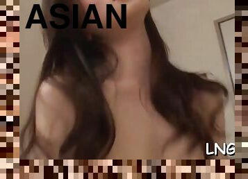 Dirty asian whore cum shot