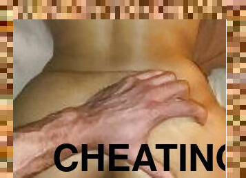 Cheating Latina crying on BBC