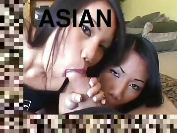 Hot asian twins
