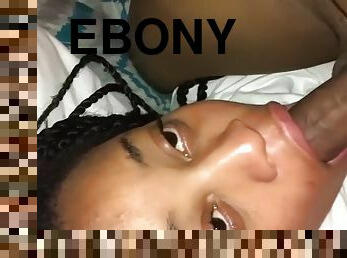 Ebony blowjob