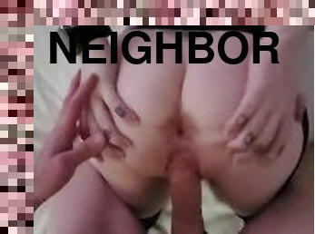 Naughty Neighbor Fucks Wife From Behind - POV Huge Cumshot CGW112