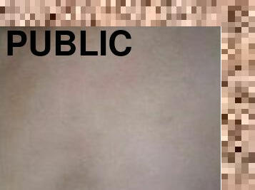 Public naked and masturbation