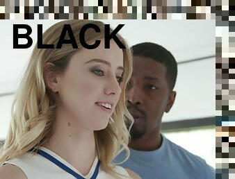Riding a long black cock is enough to please hot Haley Reed
